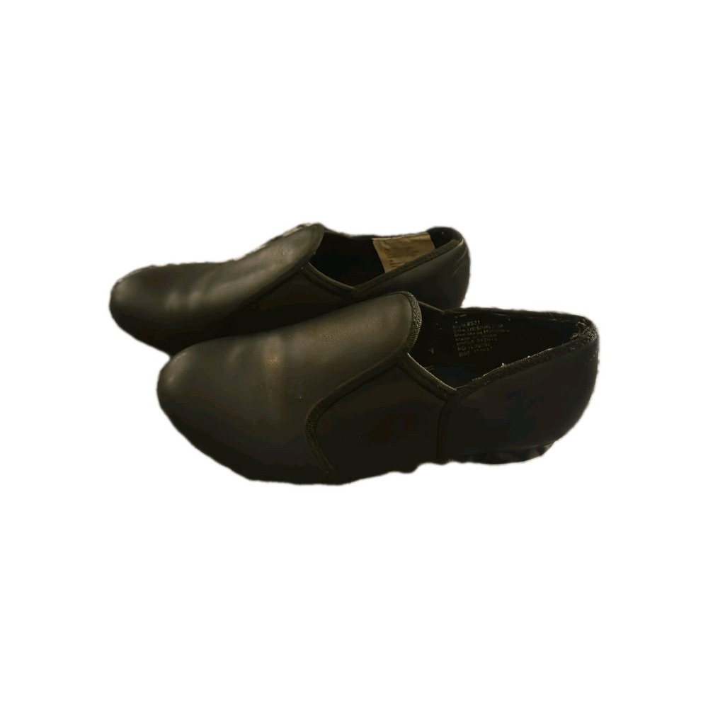 Revolution Dancewear Slip-On Tap Shoes Women's Size 8 Black Style 531 –‎ Tap...